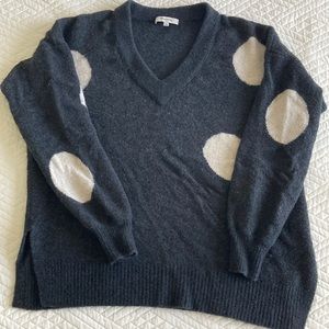 Madewell Black and White Spot Sweater
